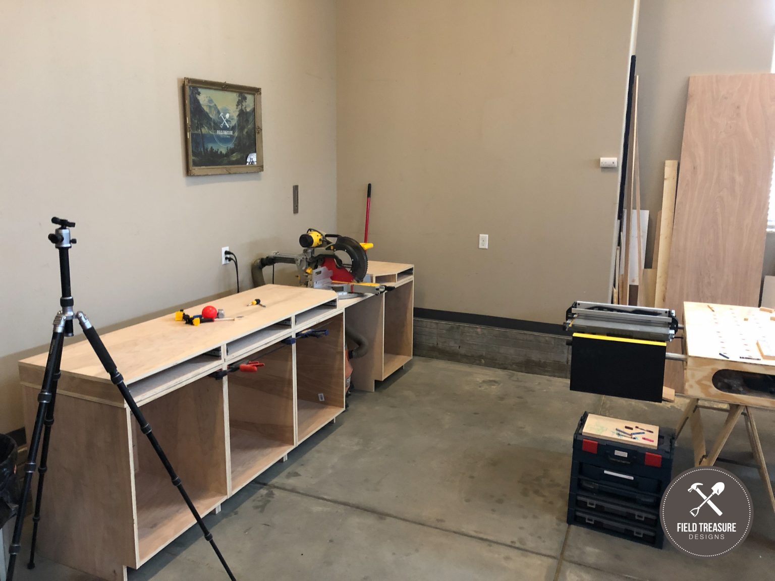 My Dream Miter Saw Station, Part 1 (Base & Torsion Box