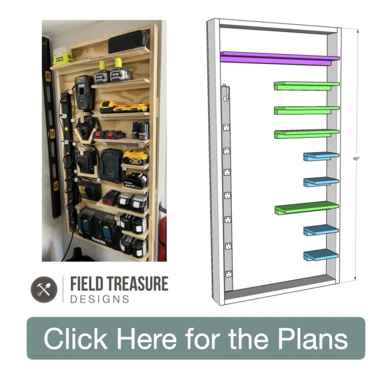 DIY Battery Charging Station Field Treasure Designs