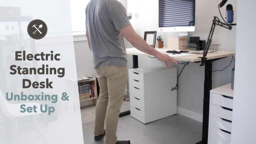 Electric Standing Desk Frame Unboxing, Set Up & Review