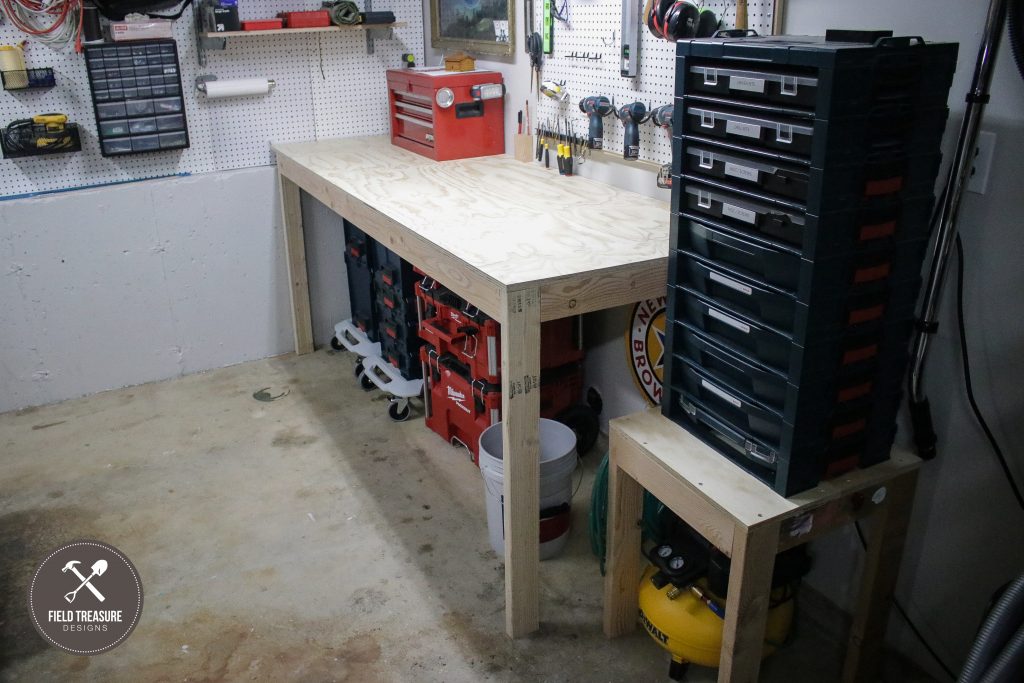 DIY Garage Workbench