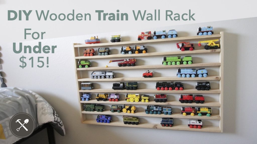 DIY Thomas Wooden Train Wall Rack Thumbnail