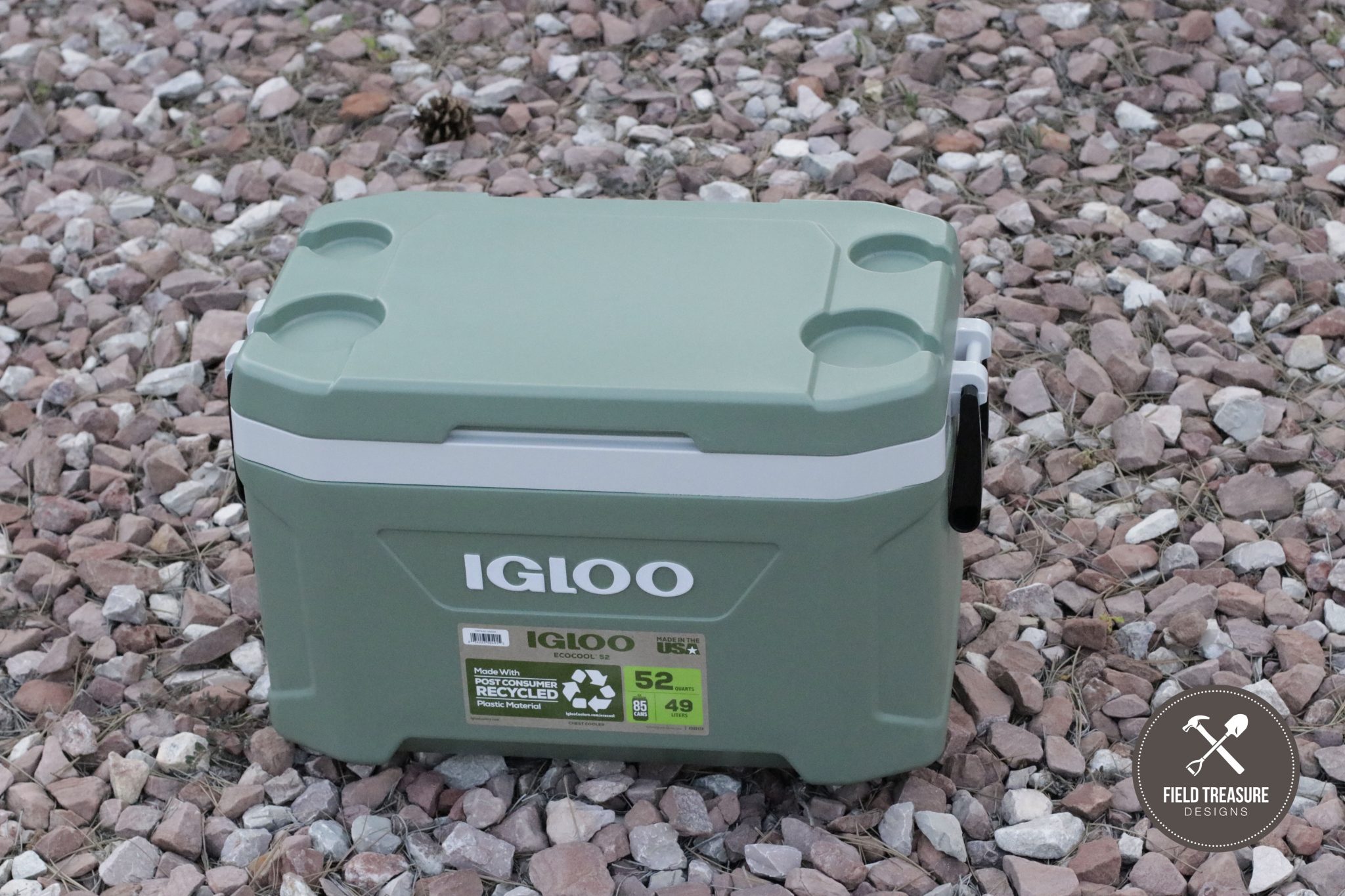 RTIC 185 vs IGLOO 35 Hard Cooler Comparison Field Treasure Designs