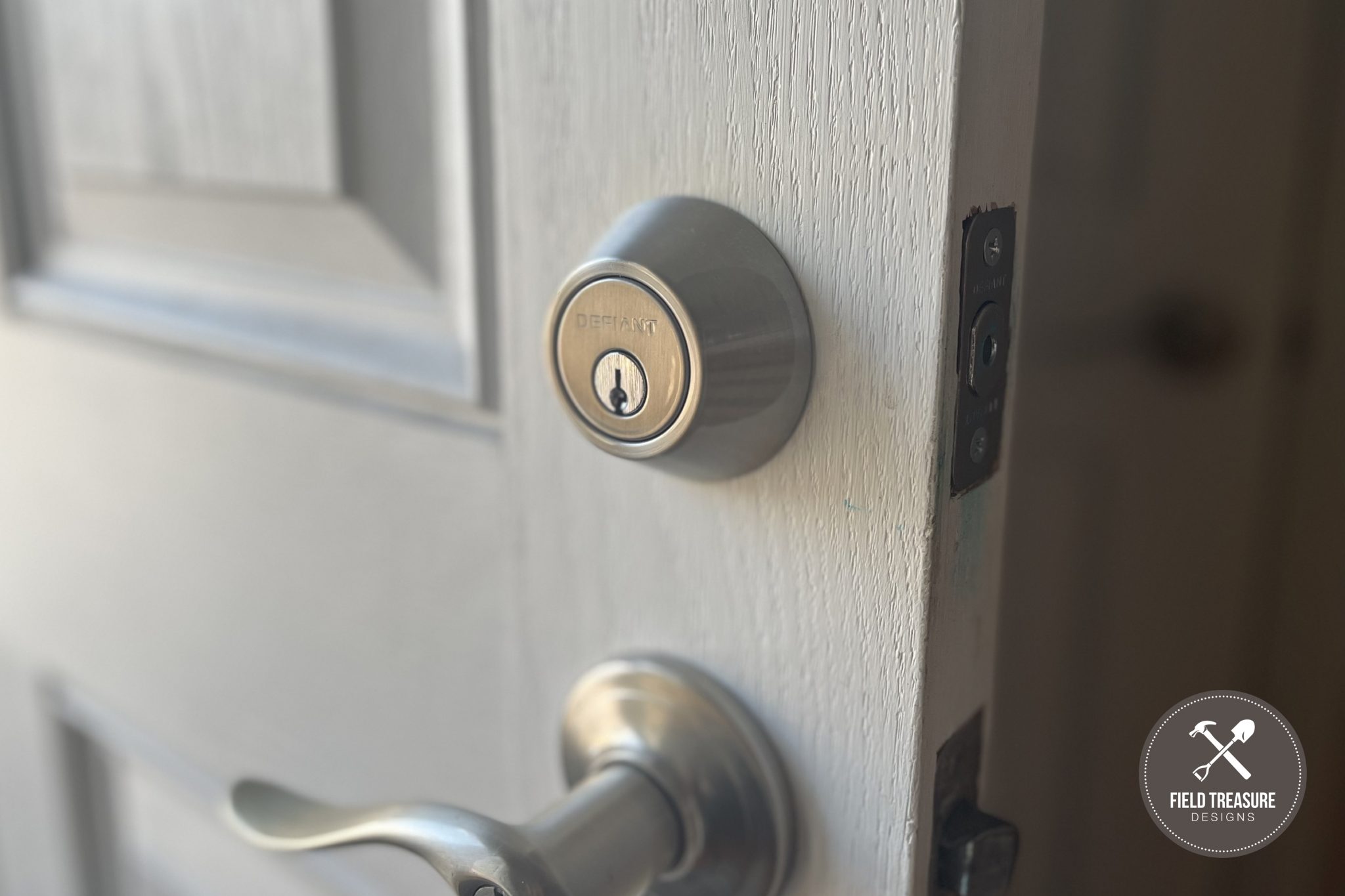 How to Install a Deadbolt Field Treasure Designs