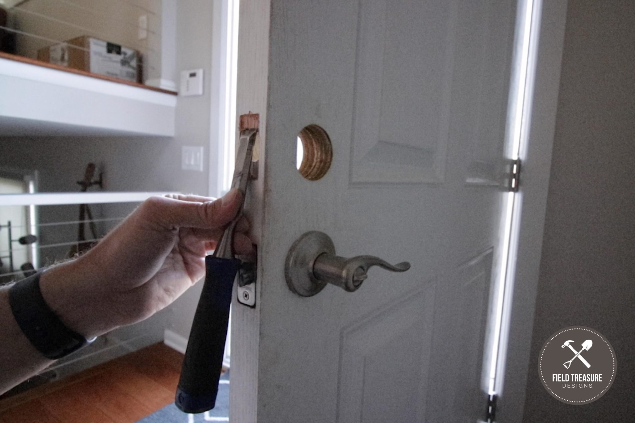 How to Install a Deadbolt Field Treasure Designs