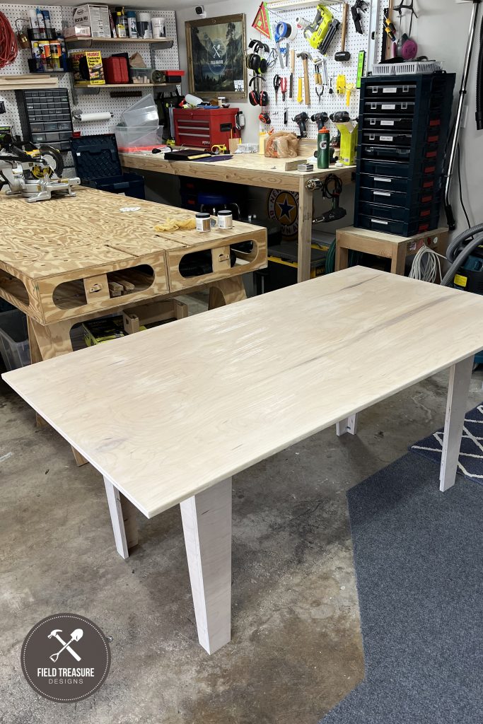 Build a Dining Table from One Sheet of Plywood
