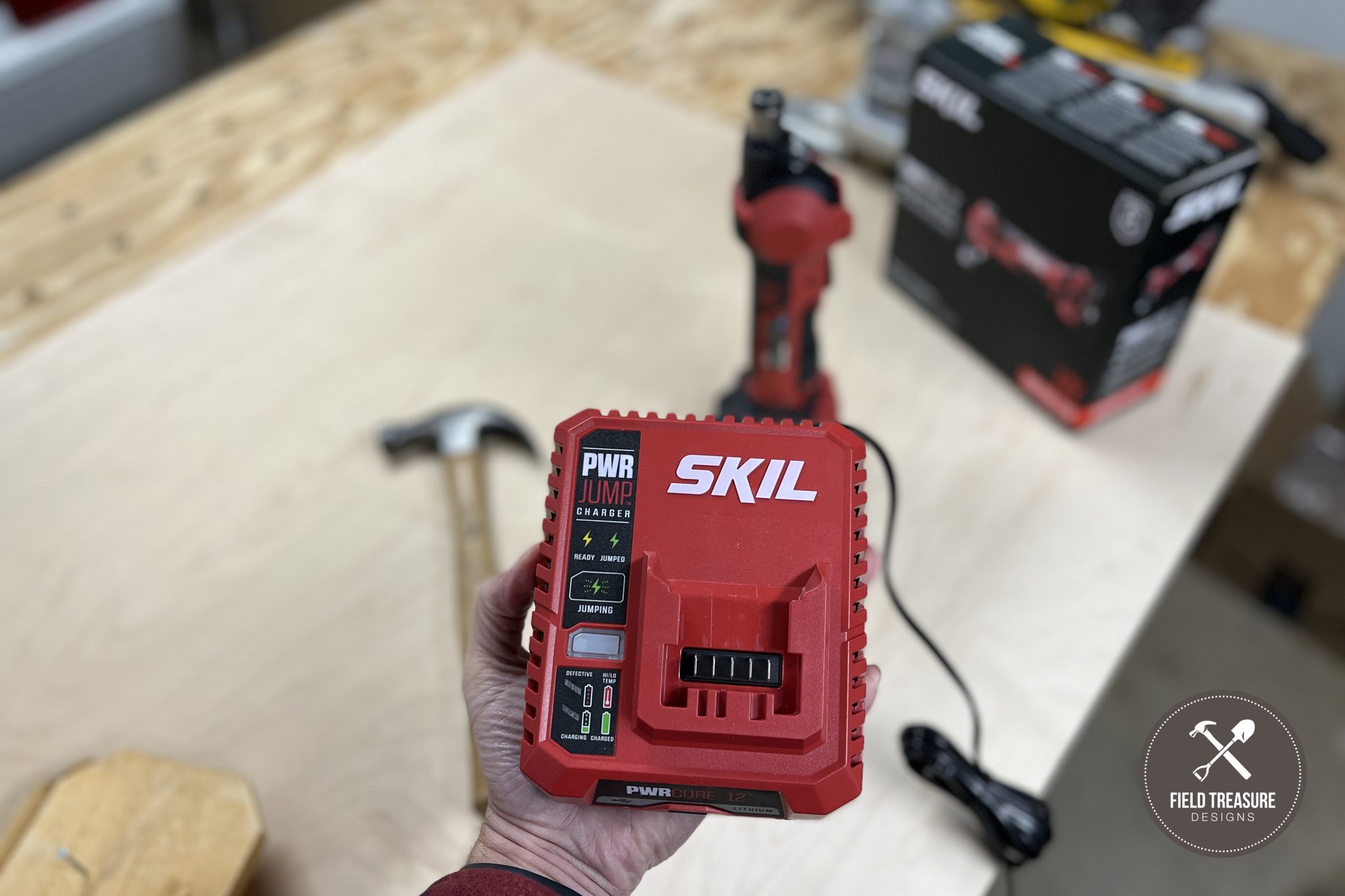 Skil 12V Auto Hammer Unbox & Review Field Treasure Designs