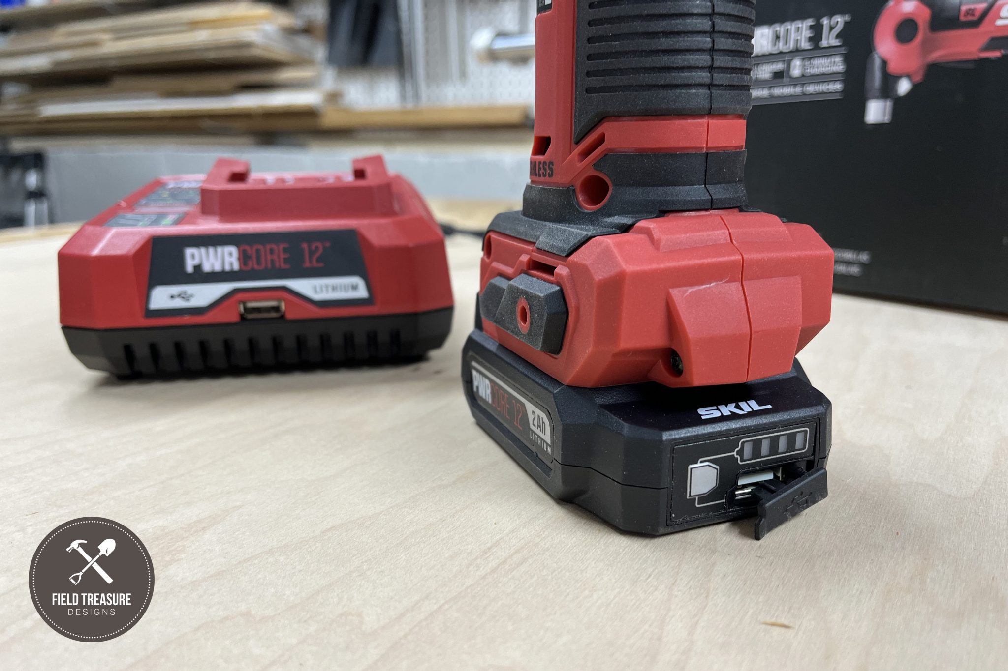 Skil 12V Auto Hammer Unbox & Review Field Treasure Designs