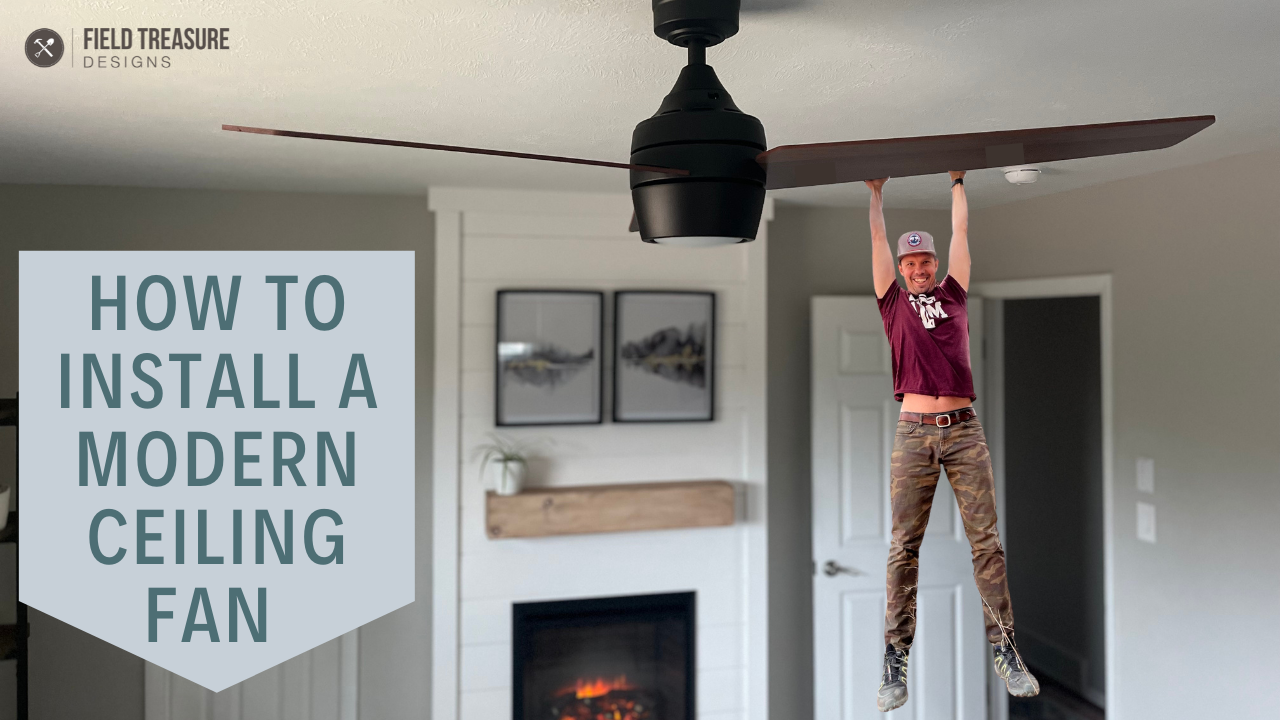 How to Install a Modern Ceiling Fan Thumbnail