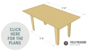 Plywood Table Downloadable Plans 