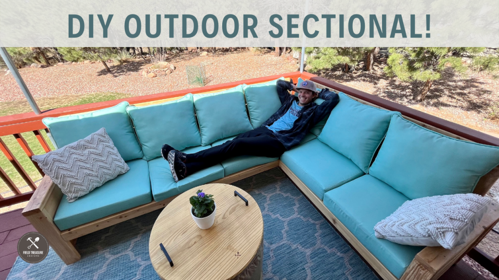 DIY Outdoor Sectional
