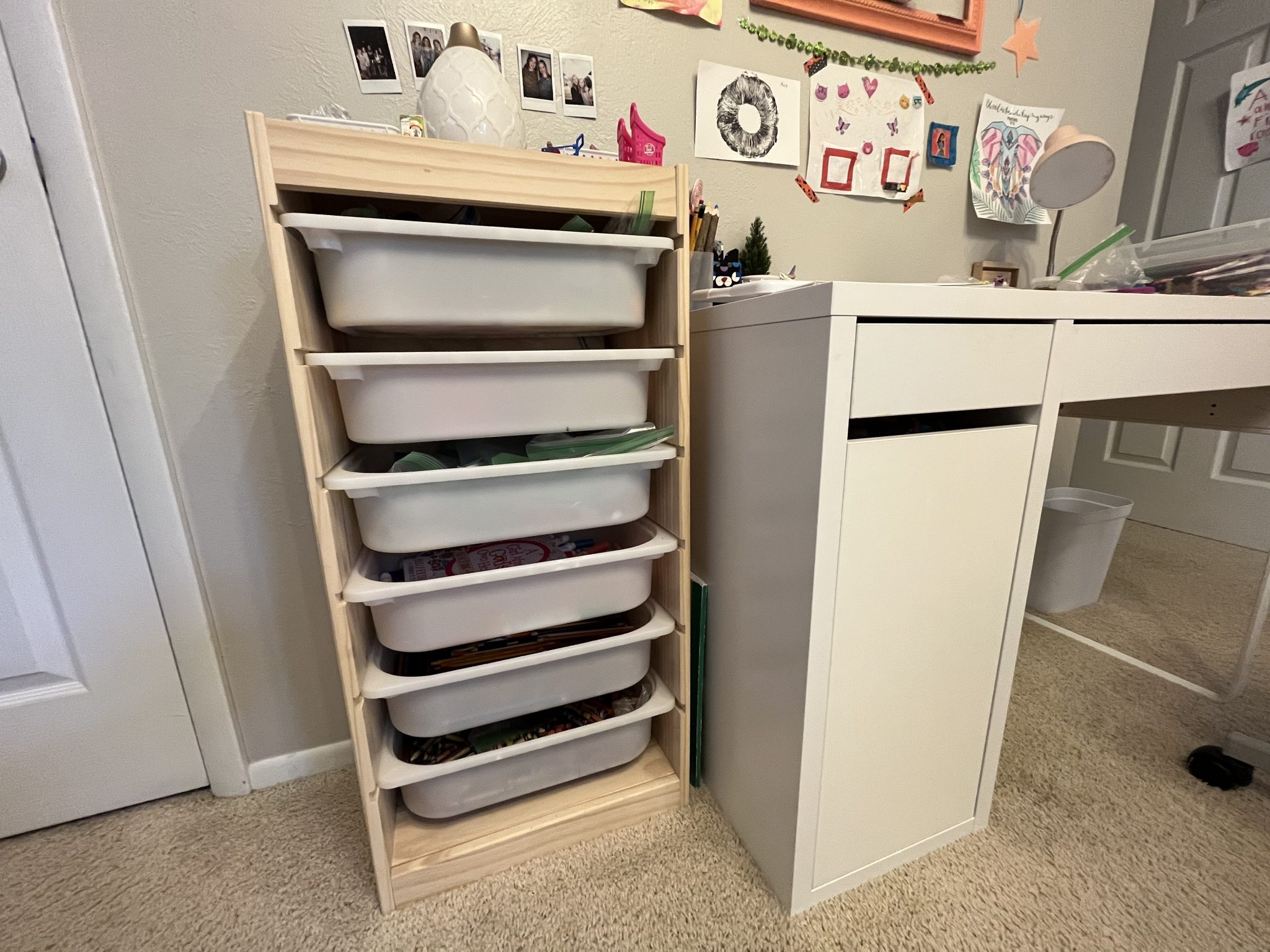 How to Fix an IKEA Trofast Shelf Field Treasure Designs