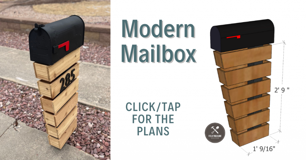 Modern Mailbox Plans