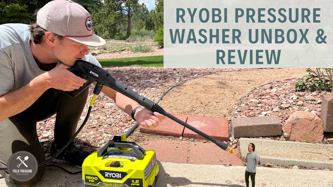 Ryobi Pressure Washer Unbox and Review