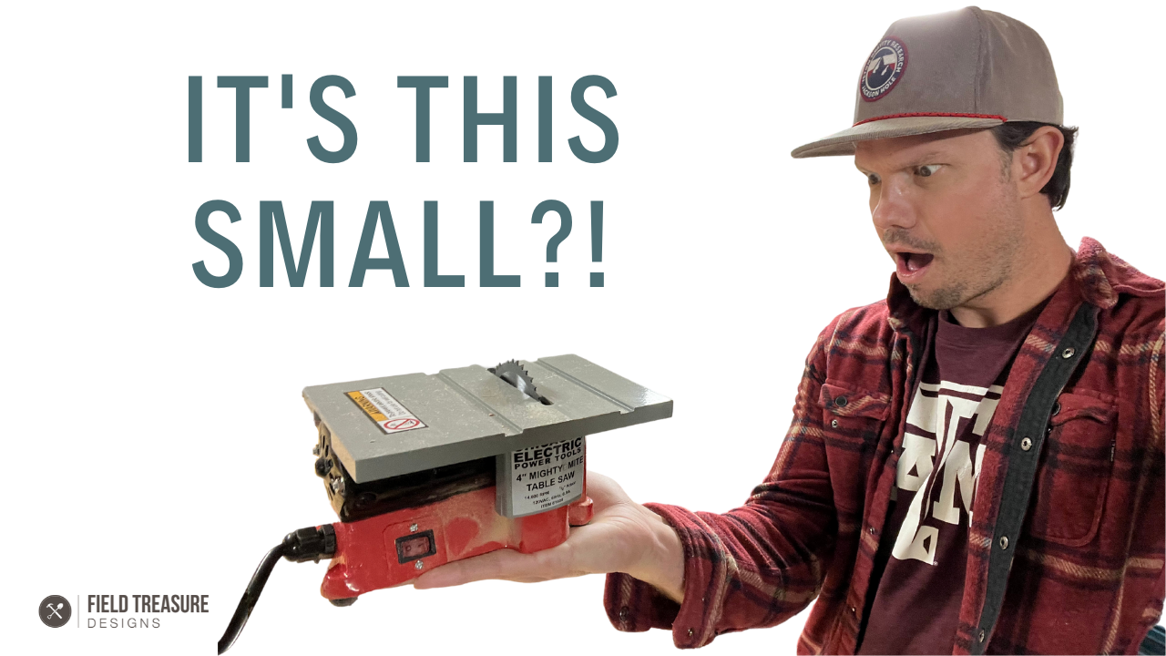 World's Smallest Table Saw?!