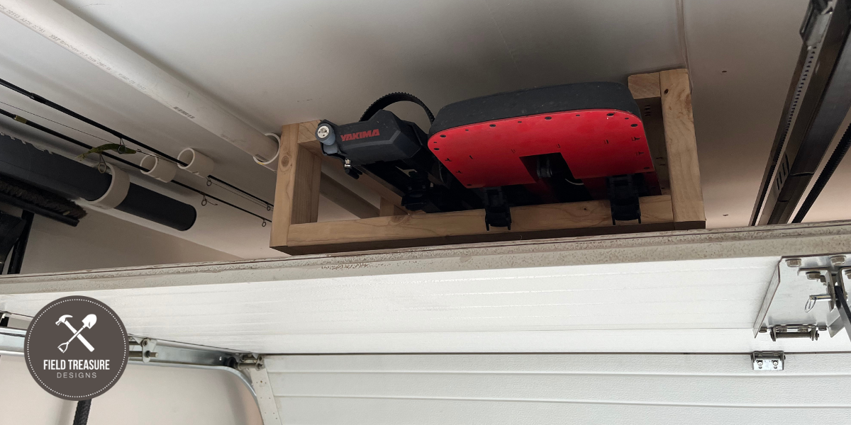 Above Garage Door Storage Rack Field Treasure Designs